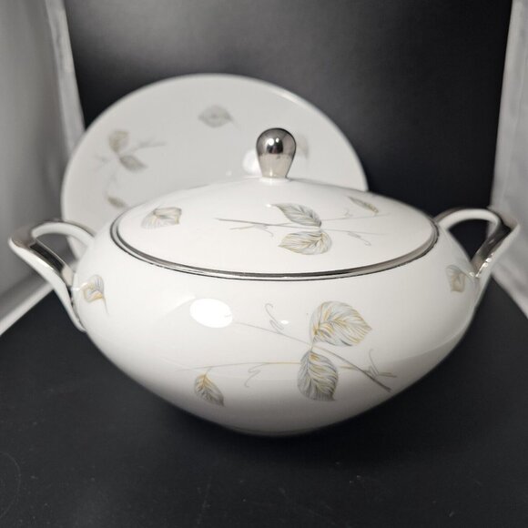 Edelstein Normandy Open Serving Bowl & Covered Bowl Made in Germany 10" - Picture 2 of 16